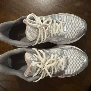 ASICS Women's Gel-Kayano 14 Shoes White/Moonrock, Size 7 US